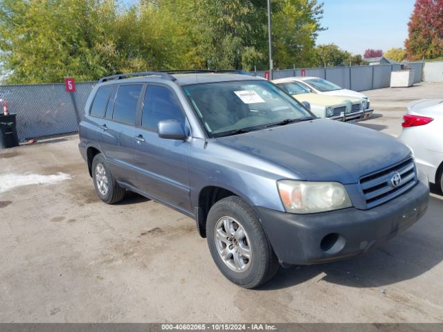  Salvage Toyota Highlander