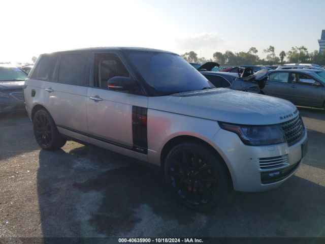  Salvage Land Rover Range Rover