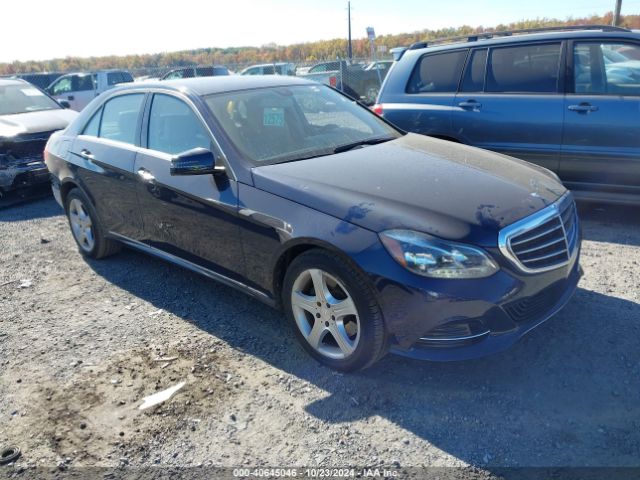  Salvage Mercedes-Benz E-Class