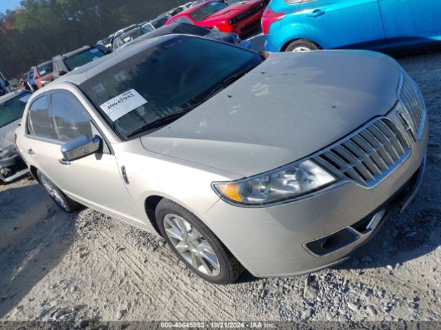  Salvage Lincoln MKZ