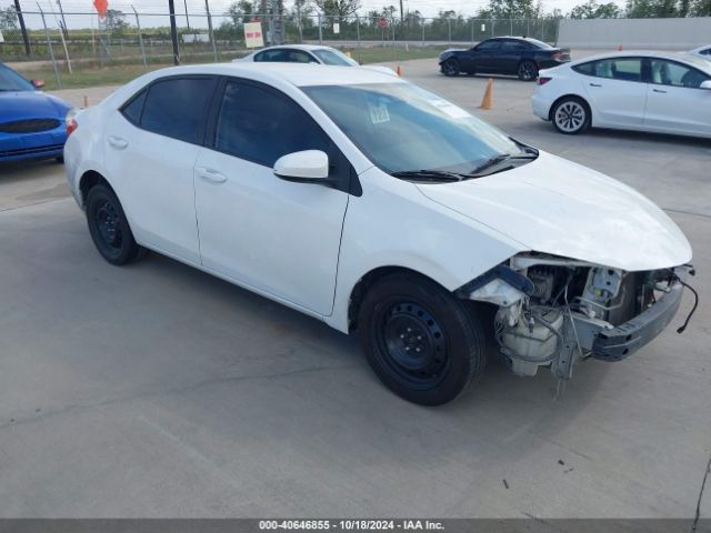  Salvage Toyota Corolla