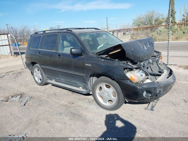  Salvage Toyota Highlander