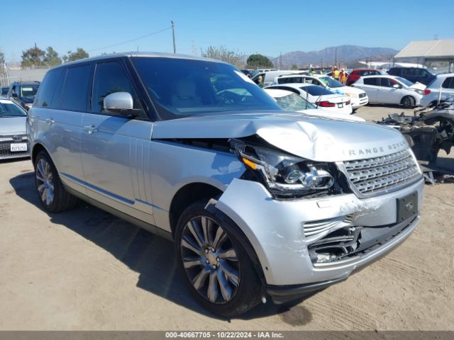  Salvage Land Rover Range Rover