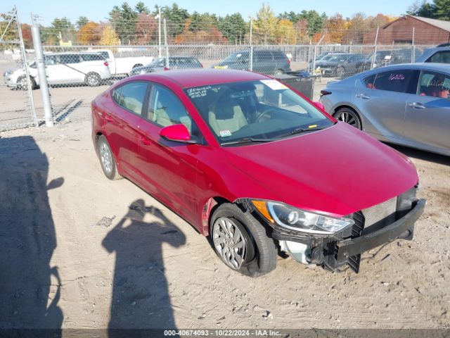  Salvage Hyundai ELANTRA