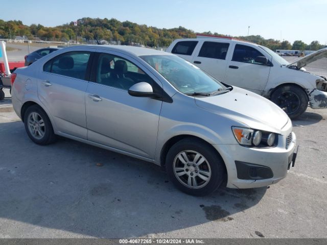  Salvage Chevrolet Sonic