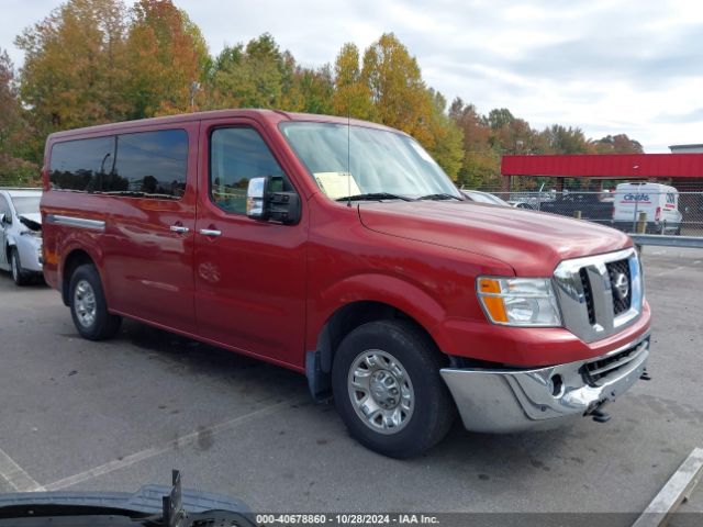  Salvage Nissan Nv