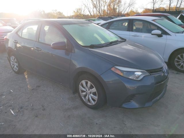  Salvage Toyota Corolla