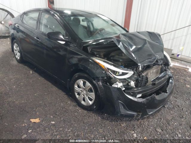  Salvage Hyundai ELANTRA