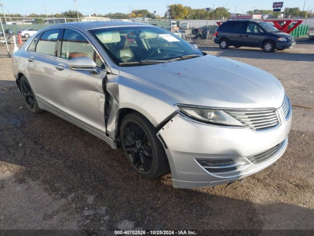  Salvage Lincoln MKZ