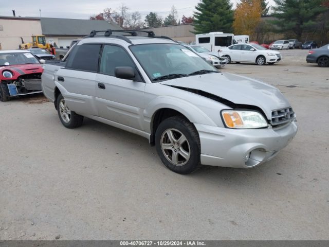  Salvage Subaru Baja