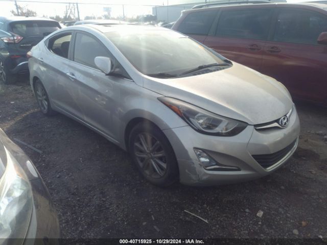  Salvage Hyundai ELANTRA