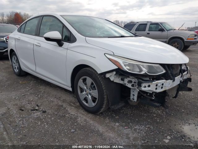  Salvage Chevrolet Cruze