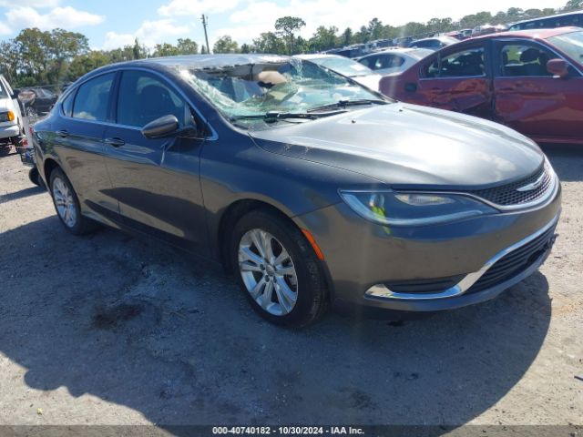  Salvage Chrysler 200