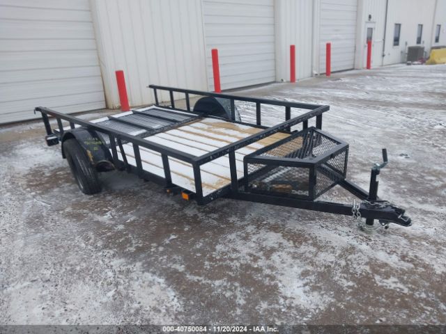  Salvage Carry On 10  Utility Trailer