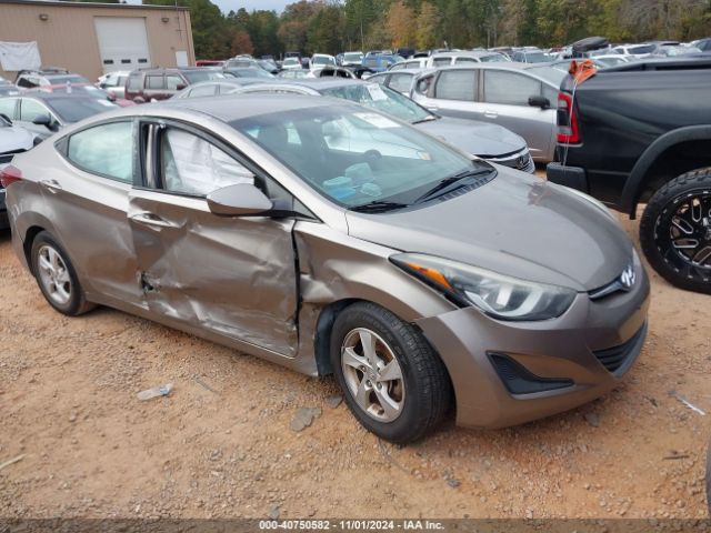  Salvage Hyundai ELANTRA