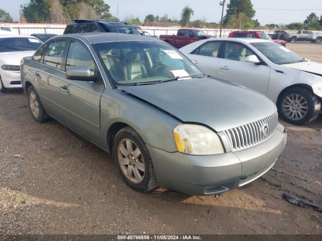  Salvage Mercury Montego