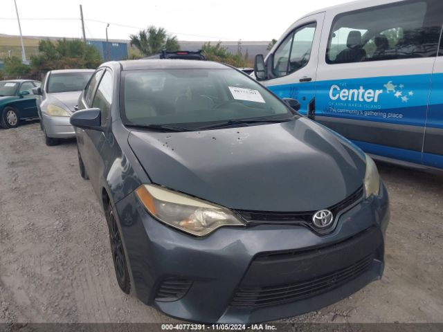  Salvage Toyota Corolla