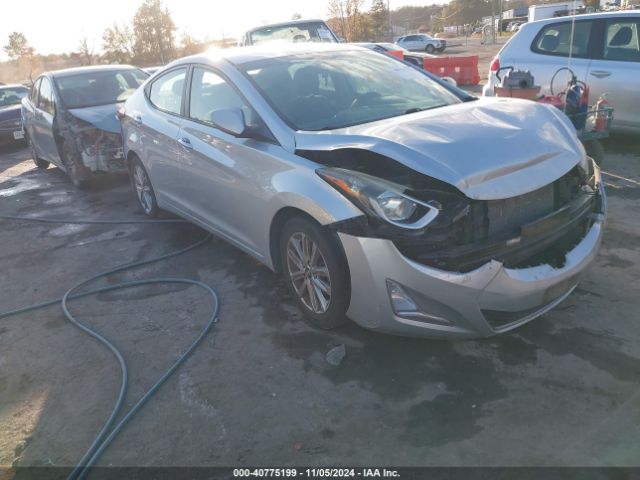  Salvage Hyundai ELANTRA