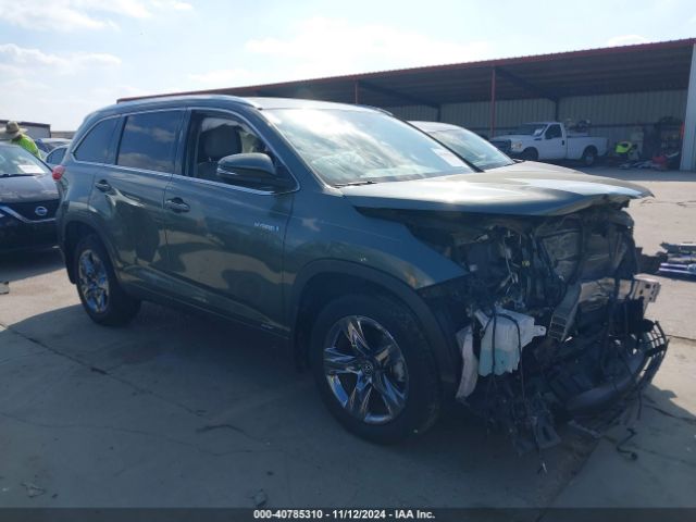  Salvage Toyota Highlander