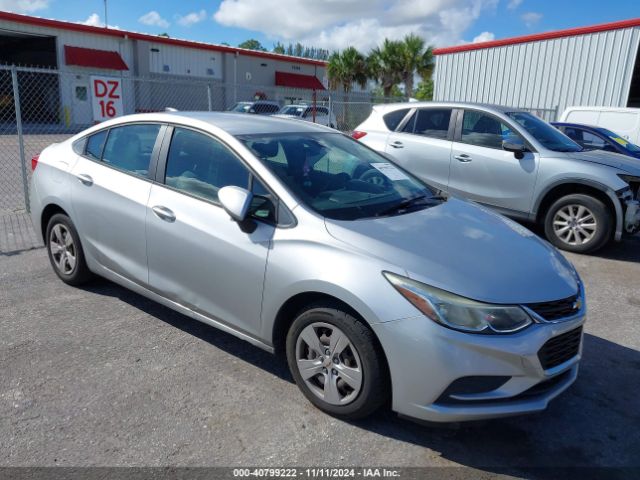  Salvage Chevrolet Cruze