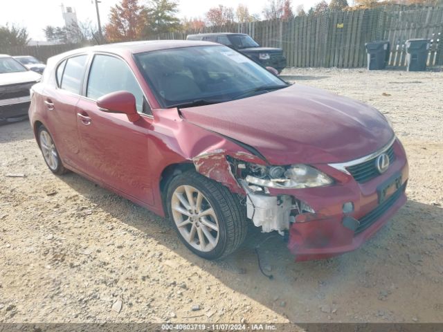  Salvage Lexus Ct