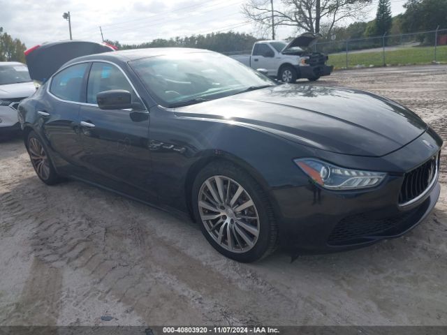  Salvage Maserati Ghibli