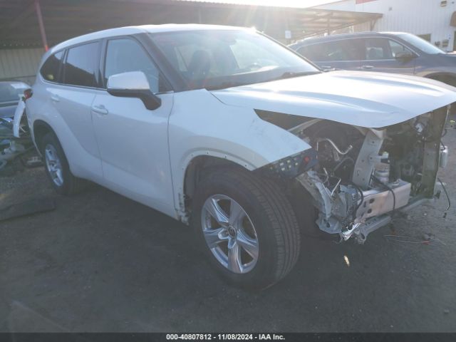  Salvage Toyota Highlander