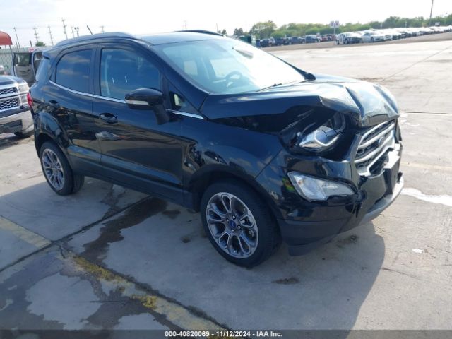  Salvage Ford EcoSport