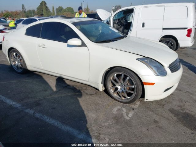  Salvage INFINITI G35