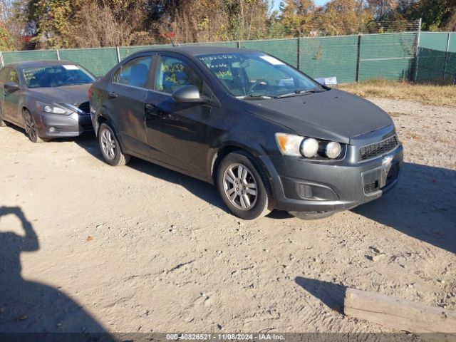  Salvage Chevrolet Sonic