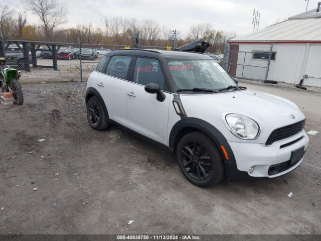  Salvage MINI Cooper S Countryman