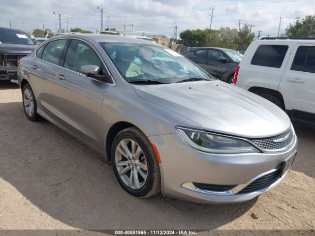  Salvage Chrysler 200