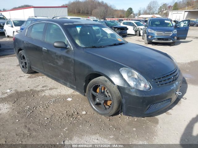  Salvage INFINITI G35