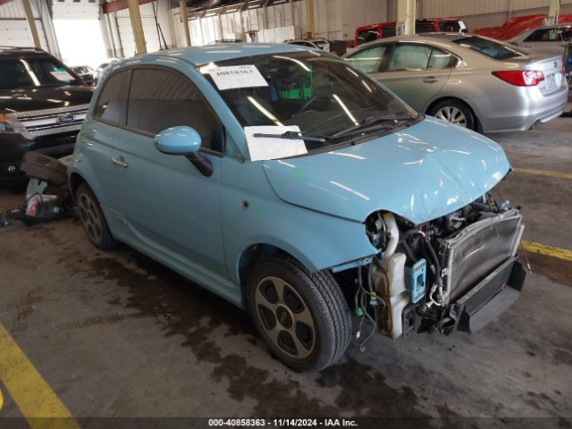  Salvage FIAT 500e