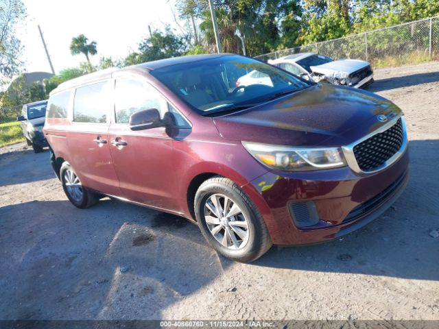  Salvage Kia Sedona