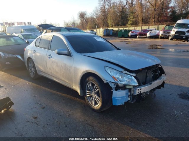  Salvage INFINITI G37x