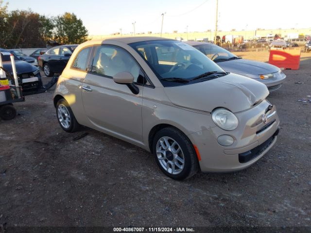  Salvage FIAT 500c