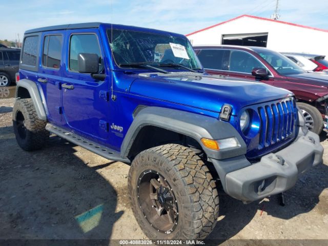  Salvage Jeep Wrangler