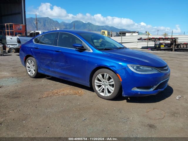  Salvage Chrysler 200