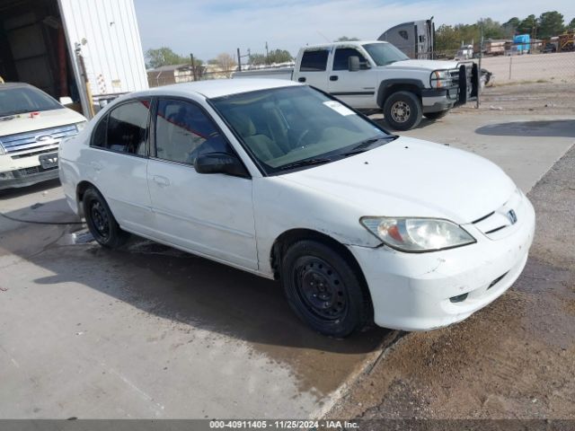  Salvage Honda Civic