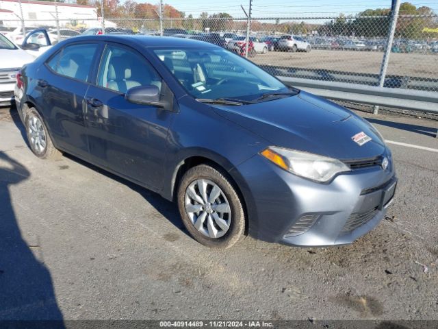  Salvage Toyota Corolla