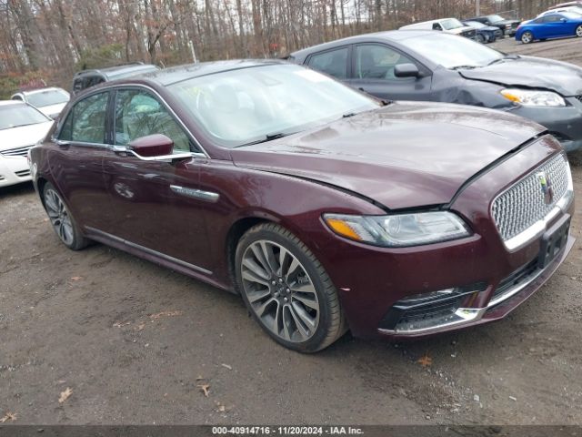  Salvage Lincoln Continental