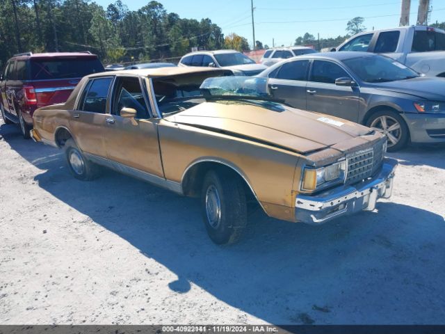  Salvage Chevrolet Caprice