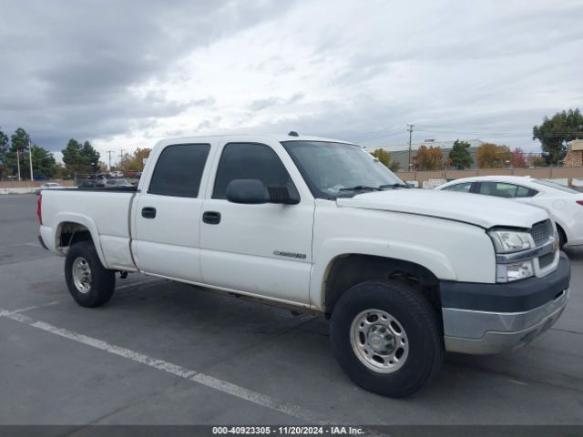  Salvage Chevrolet Silverado 2500