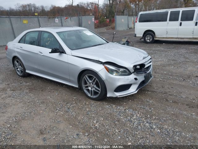  Salvage Mercedes-Benz E-Class