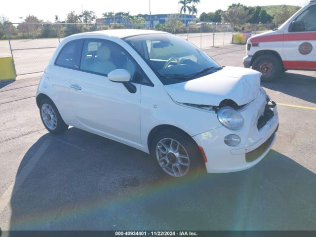  Salvage FIAT 500c