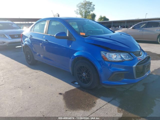  Salvage Chevrolet Sonic