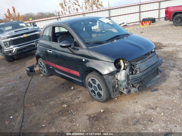  Salvage FIAT 500e