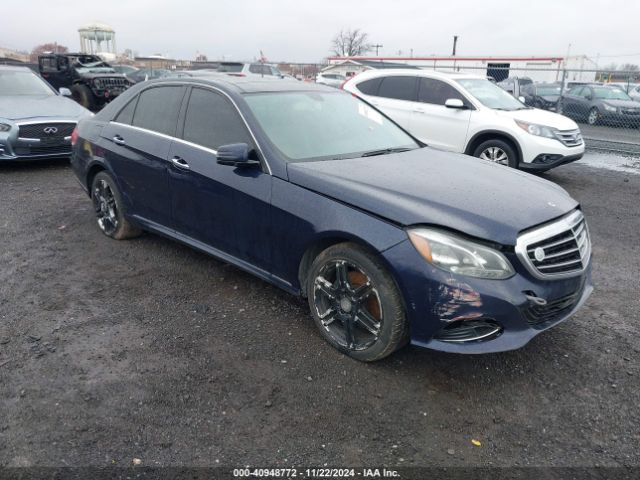  Salvage Mercedes-Benz E-Class