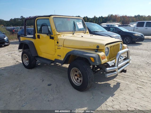  Salvage Jeep Wrangler